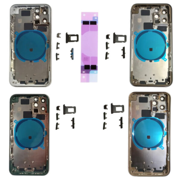Châssis Nu (housse Arrière) Pour IPhone 11 Pro - Couleur Or - Pièce Neuve Générique