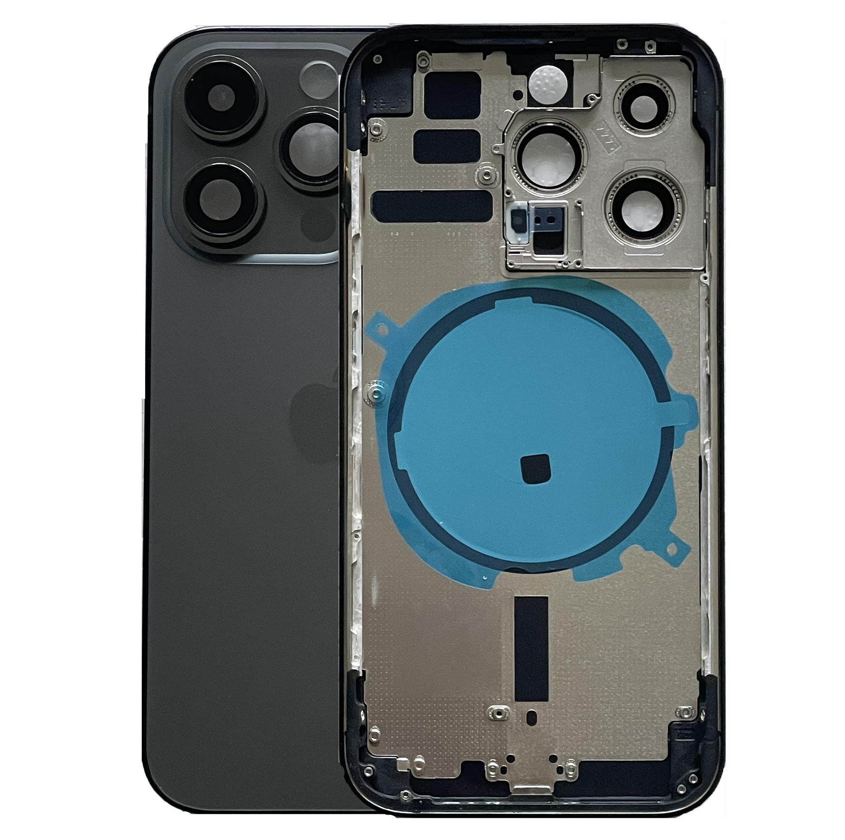 05 Chassis iphone 14 Pro Noir Sideral NU CT copy