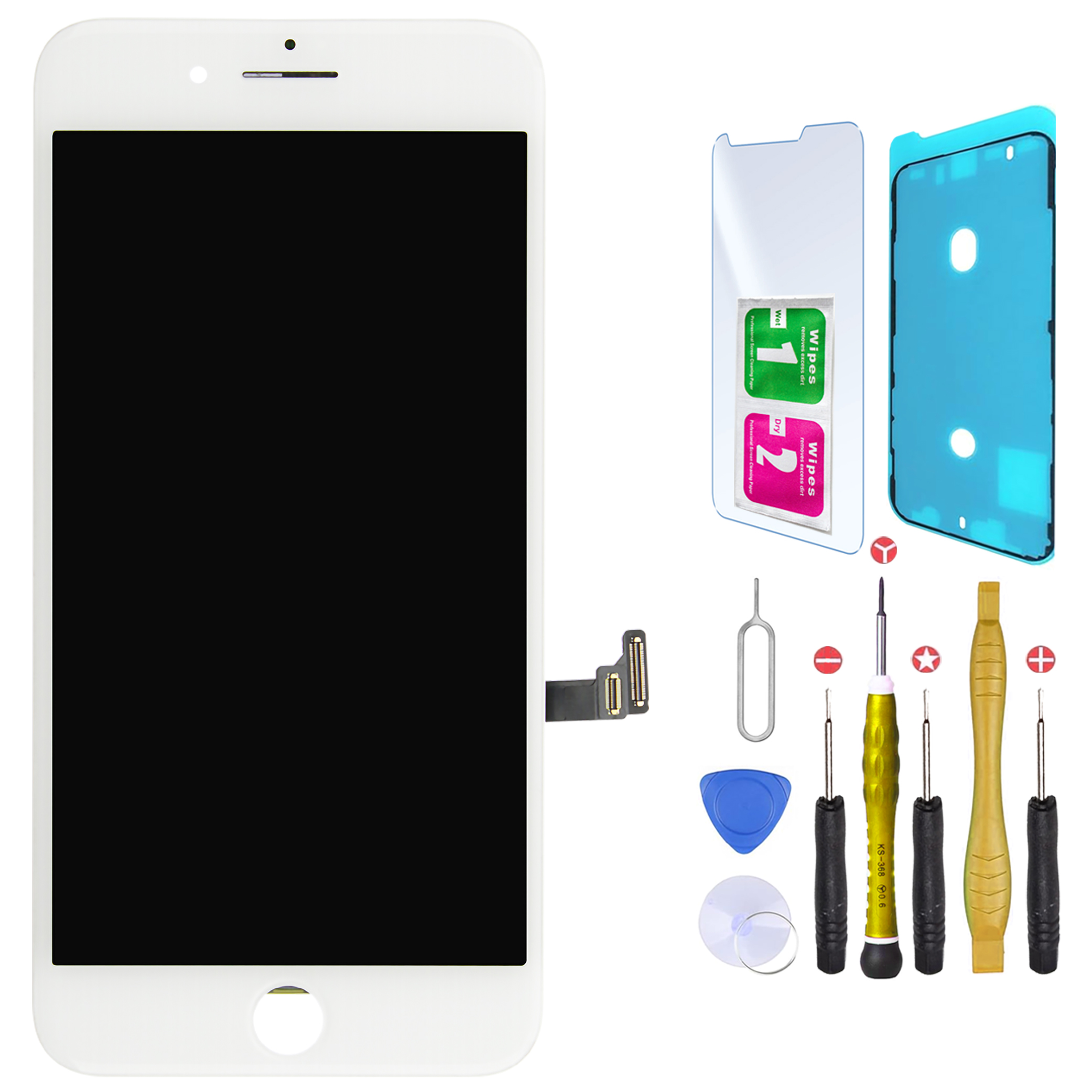 Ecran OLED/LCD Remplacement iPhone 6 6s 7 8 X XR XS 11 12 13 14 15 Pro Max Mini - Zdjęcie 12 z 67