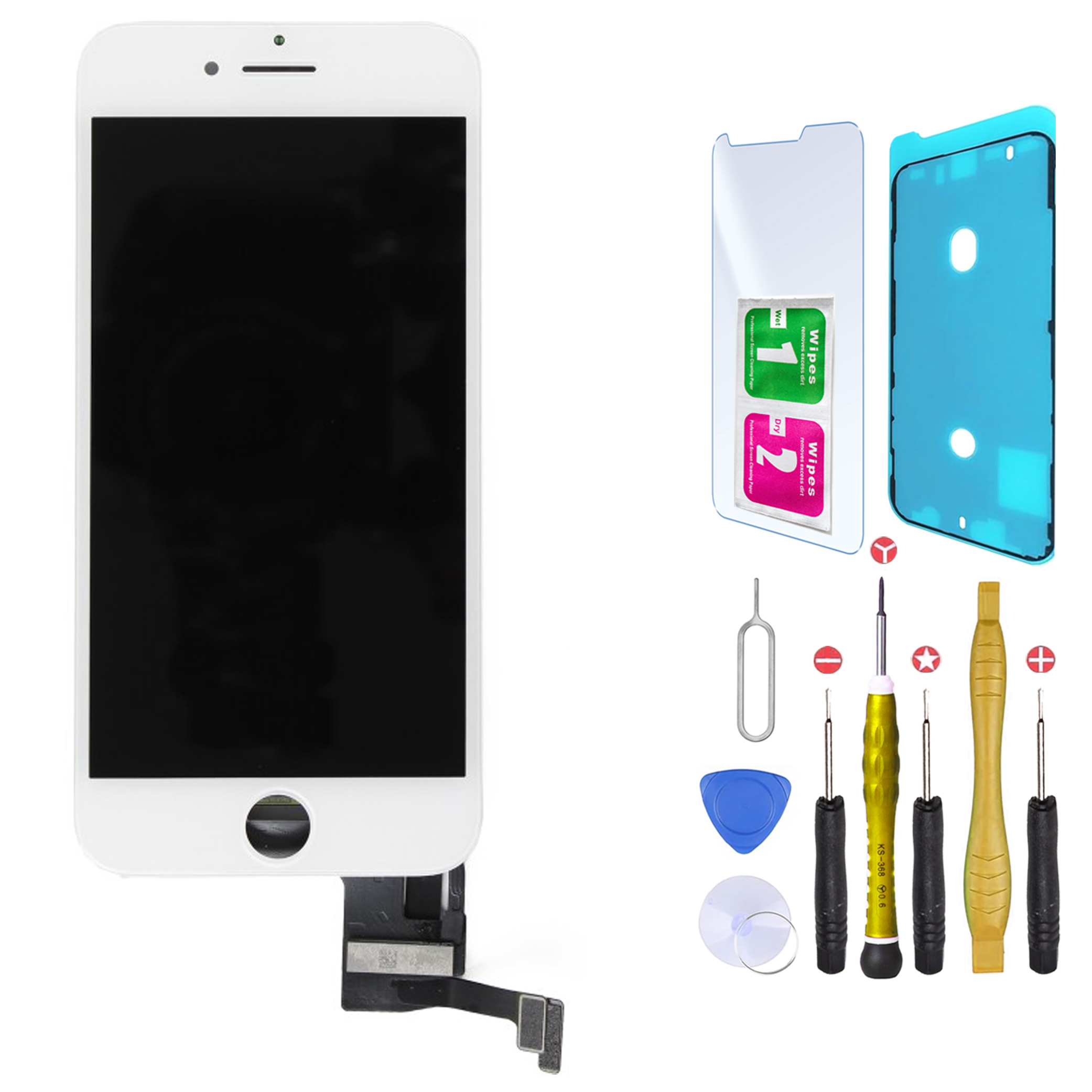 Ecran OLED/LCD Remplacement iPhone 6 6s 7 8 X XR XS 11 12 13 14 15 Pro Max Mini - Zdjęcie 10 z 67