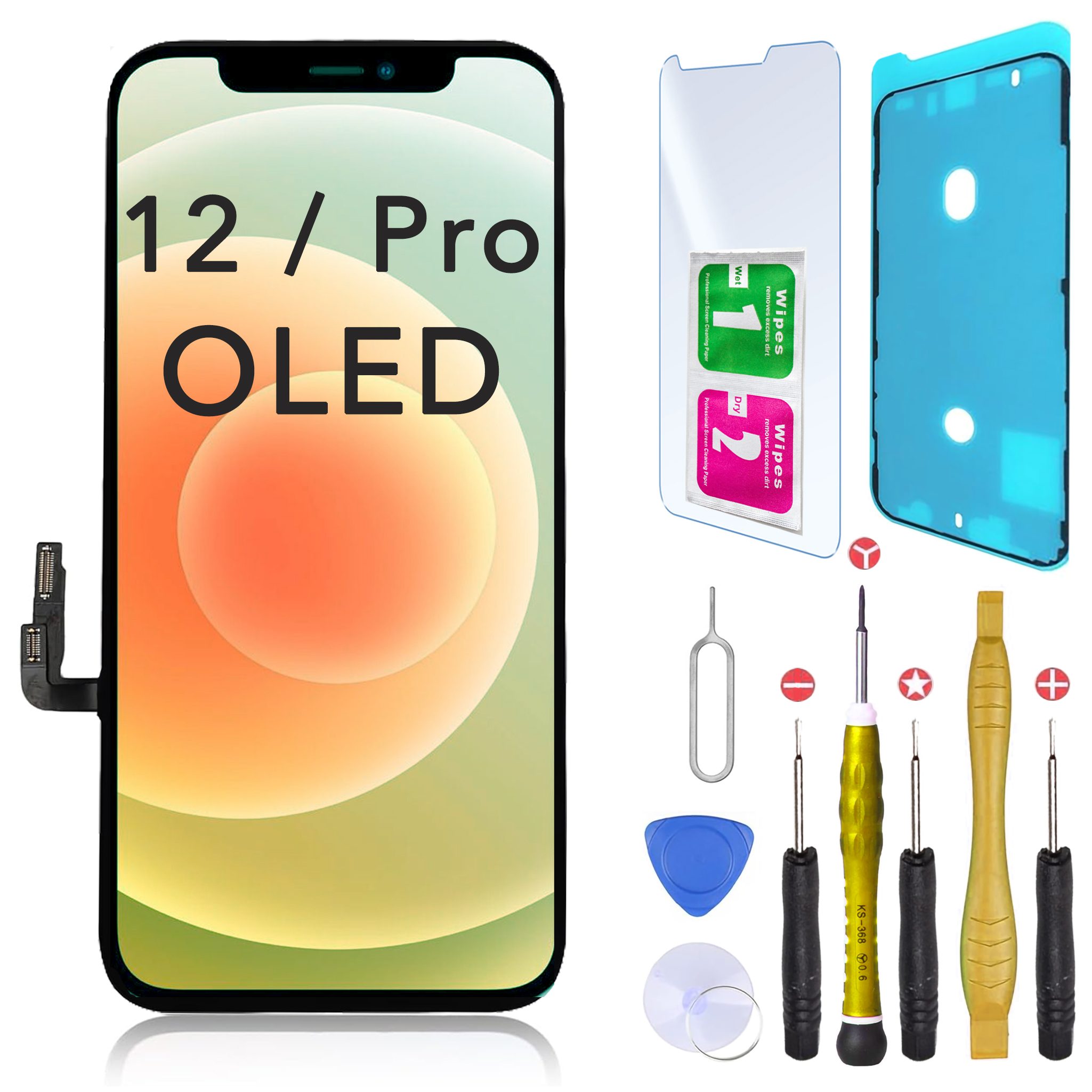 Ecran OLED/LCD Remplacement iPhone 6 6s 7 8 X XR XS 11 12 13 14 15 Pro Max Mini - Zdjęcie 35 z 67