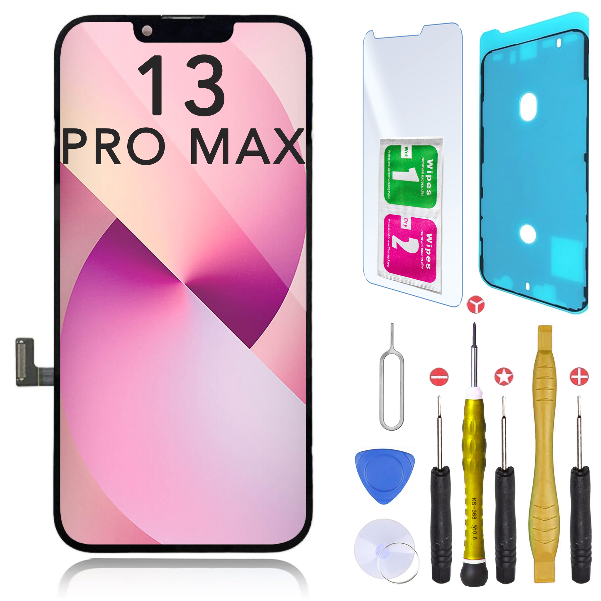 Ecran OLED/LCD Remplacement iPhone 6 6s 7 8 X XR XS 11 12 13 14 15 Pro Max Mini - Zdjęcie 44 z 67