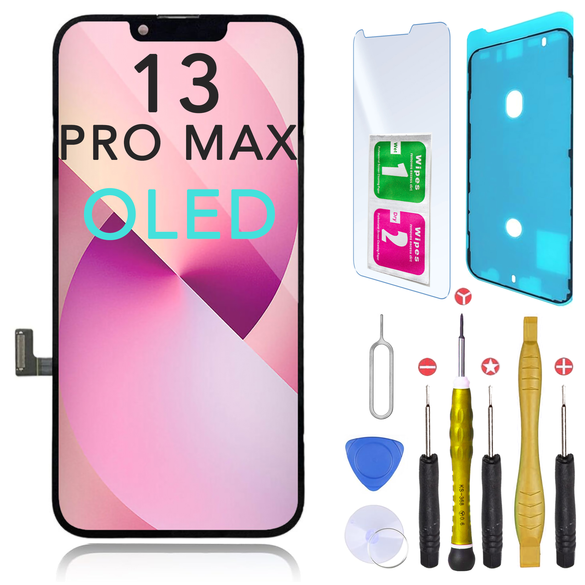 Ecran OLED/LCD Remplacement iPhone 6 6s 7 8 X XR XS 11 12 13 14 15 Pro Max Mini - Zdjęcie 45 z 67