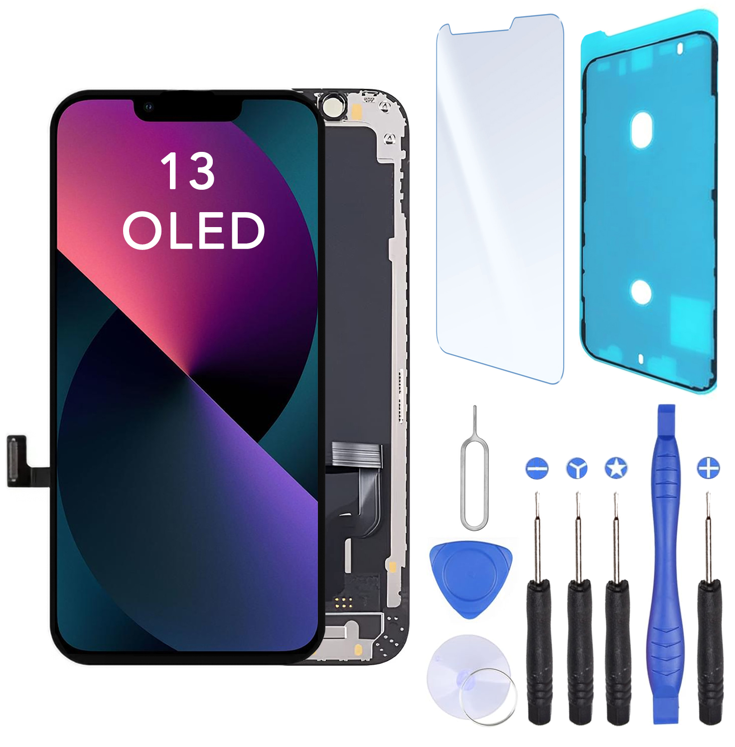 Ecran OLED/LCD Remplacement iPhone 6 6s 7 8 X XR XS 11 12 13 14 15 Pro Max Mini - Zdjęcie 39 z 67