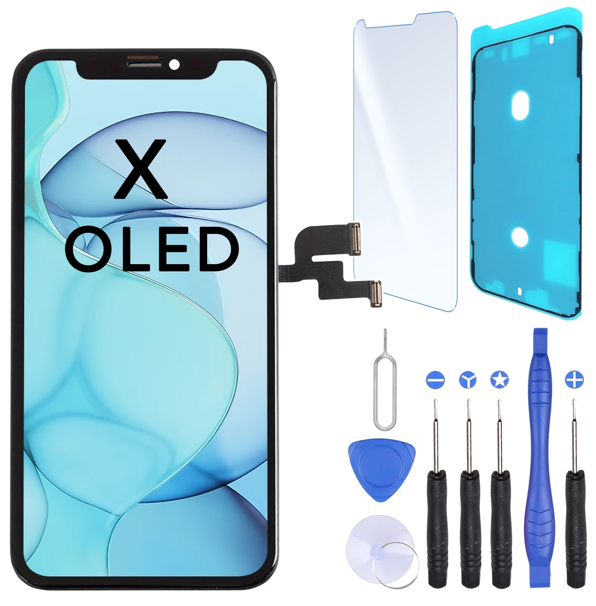 Ecran OLED/LCD Remplacement iPhone 6 6s 7 8 X XR XS 11 12 13 14 15 Pro Max Mini - Zdjęcie 19 z 67