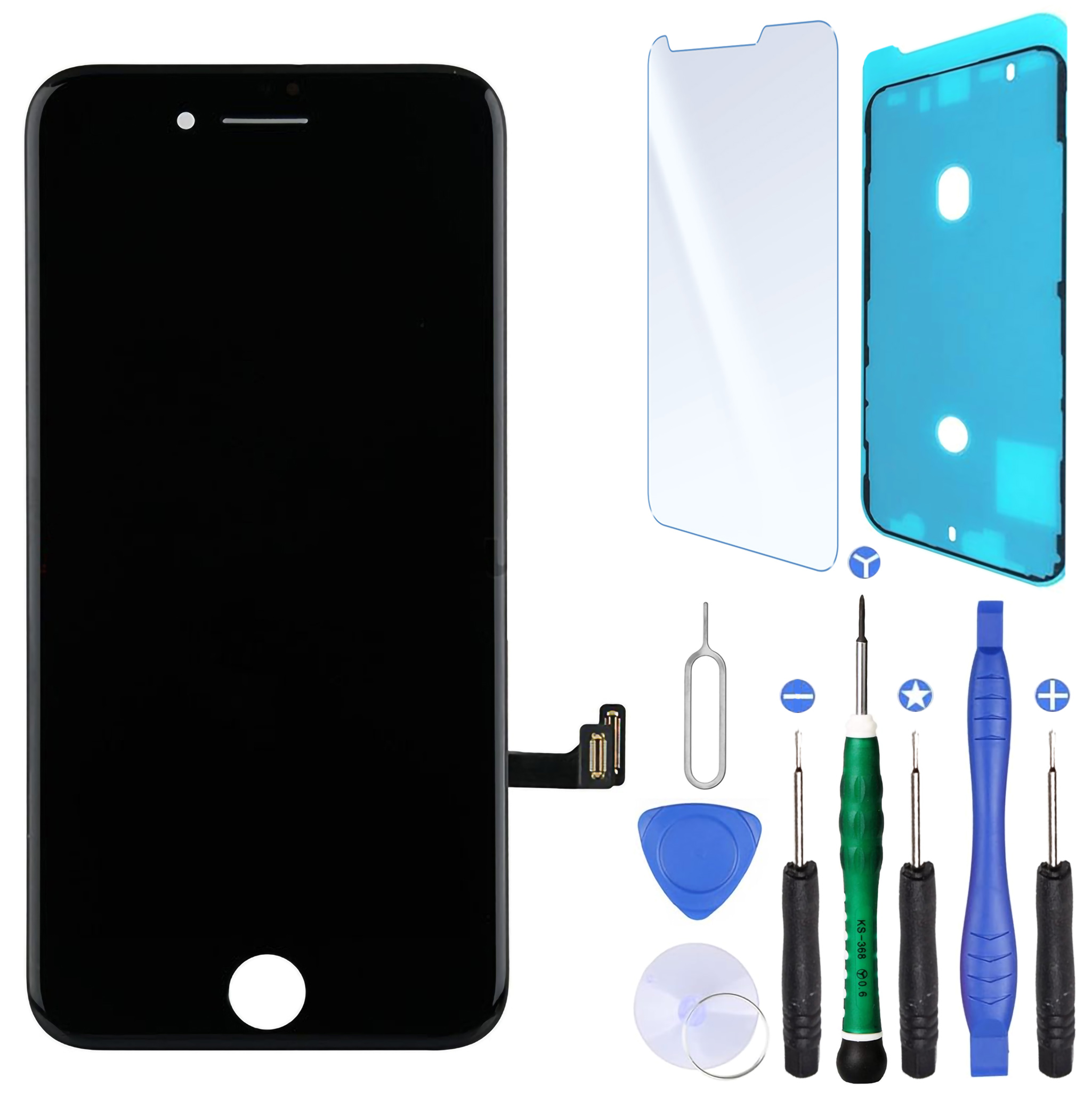 Ecran OLED/LCD Remplacement iPhone 6 6s 7 8 X XR XS 11 12 13 14 15 Pro Max Mini - Zdjęcie 17 z 67