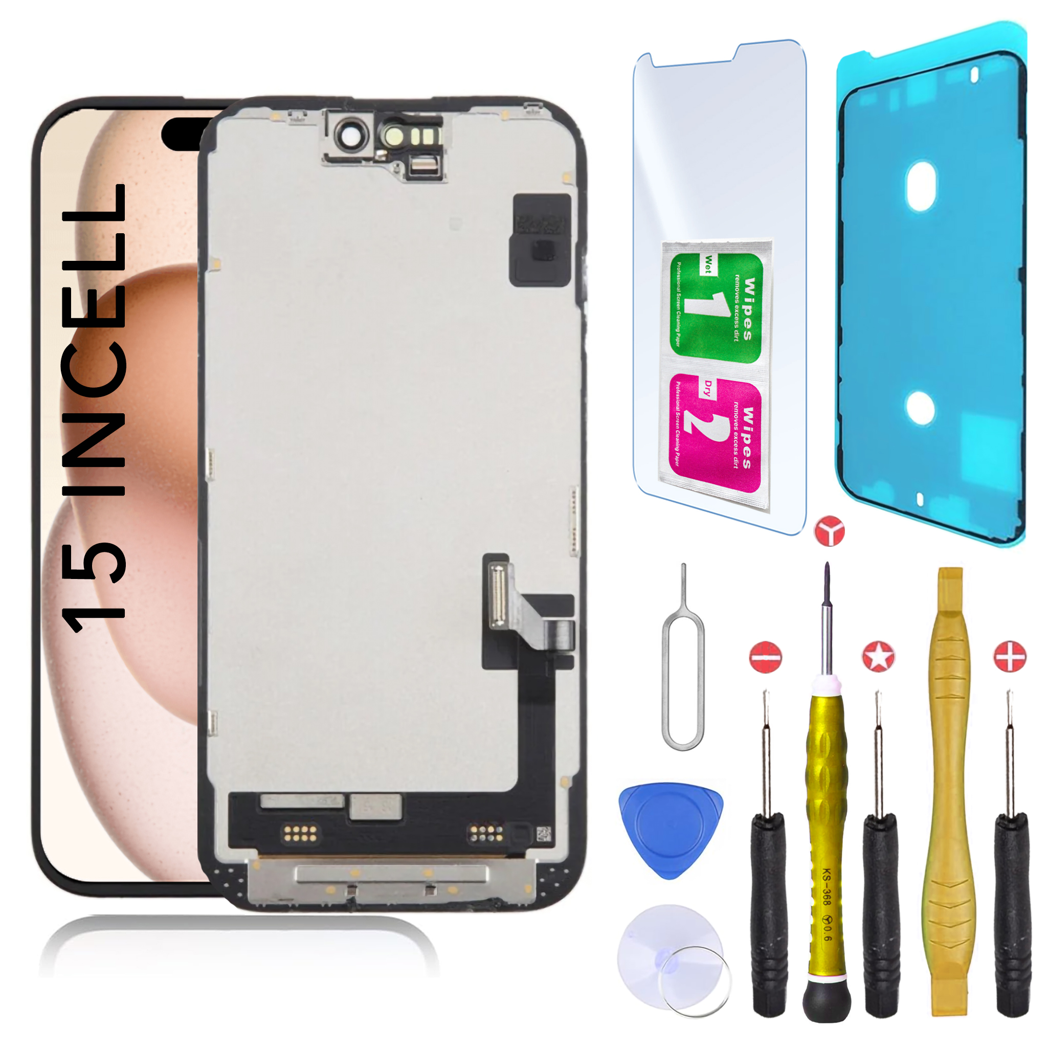 Ecran OLED/LCD Remplacement iPhone 6 6s 7 8 X XR XS 11 12 13 14 15 Pro Max Mini - Zdjęcie 54 z 67