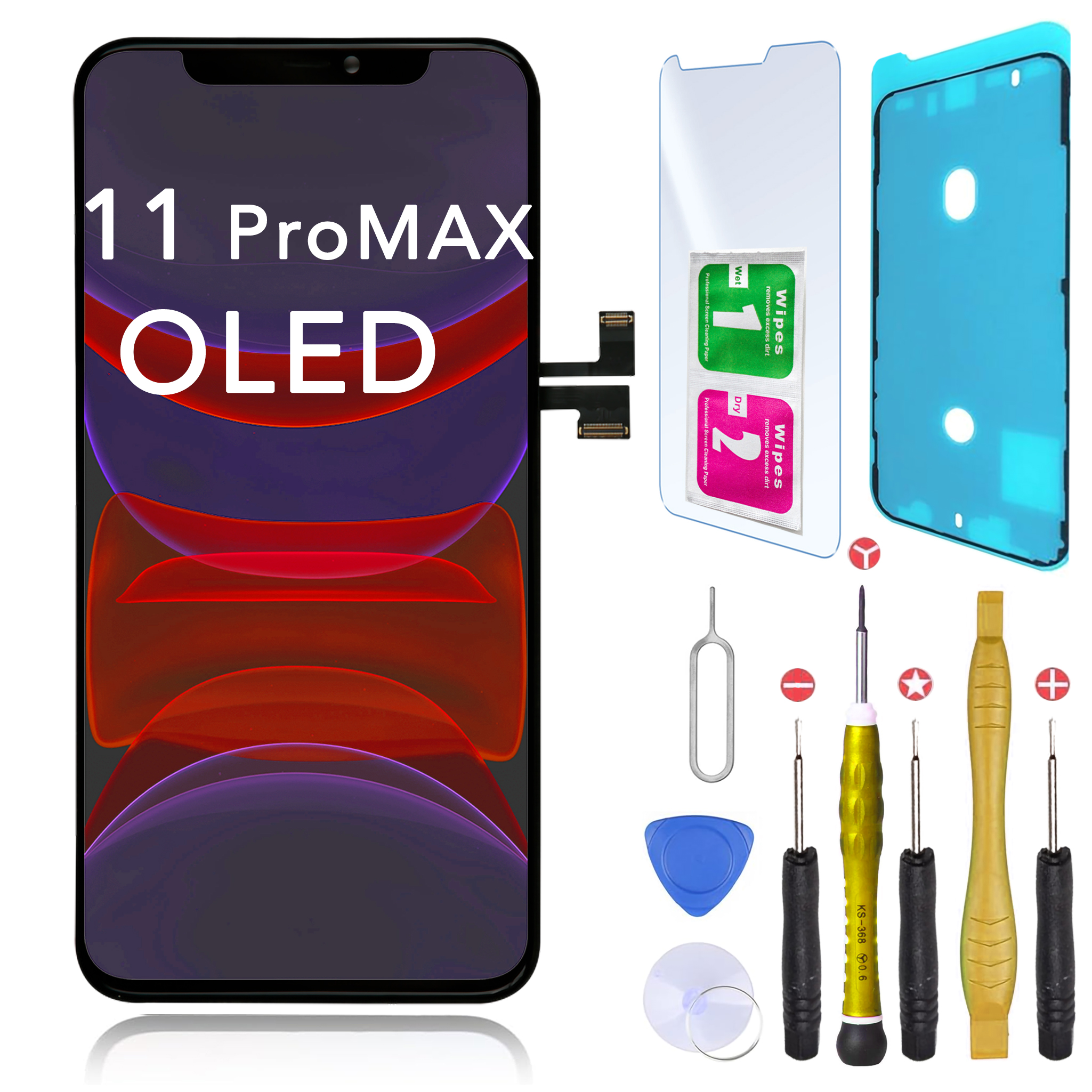 Ecran OLED/LCD Remplacement iPhone 6 6s 7 8 X XR XS 11 12 13 14 15 Pro Max Mini - Zdjęcie 29 z 67