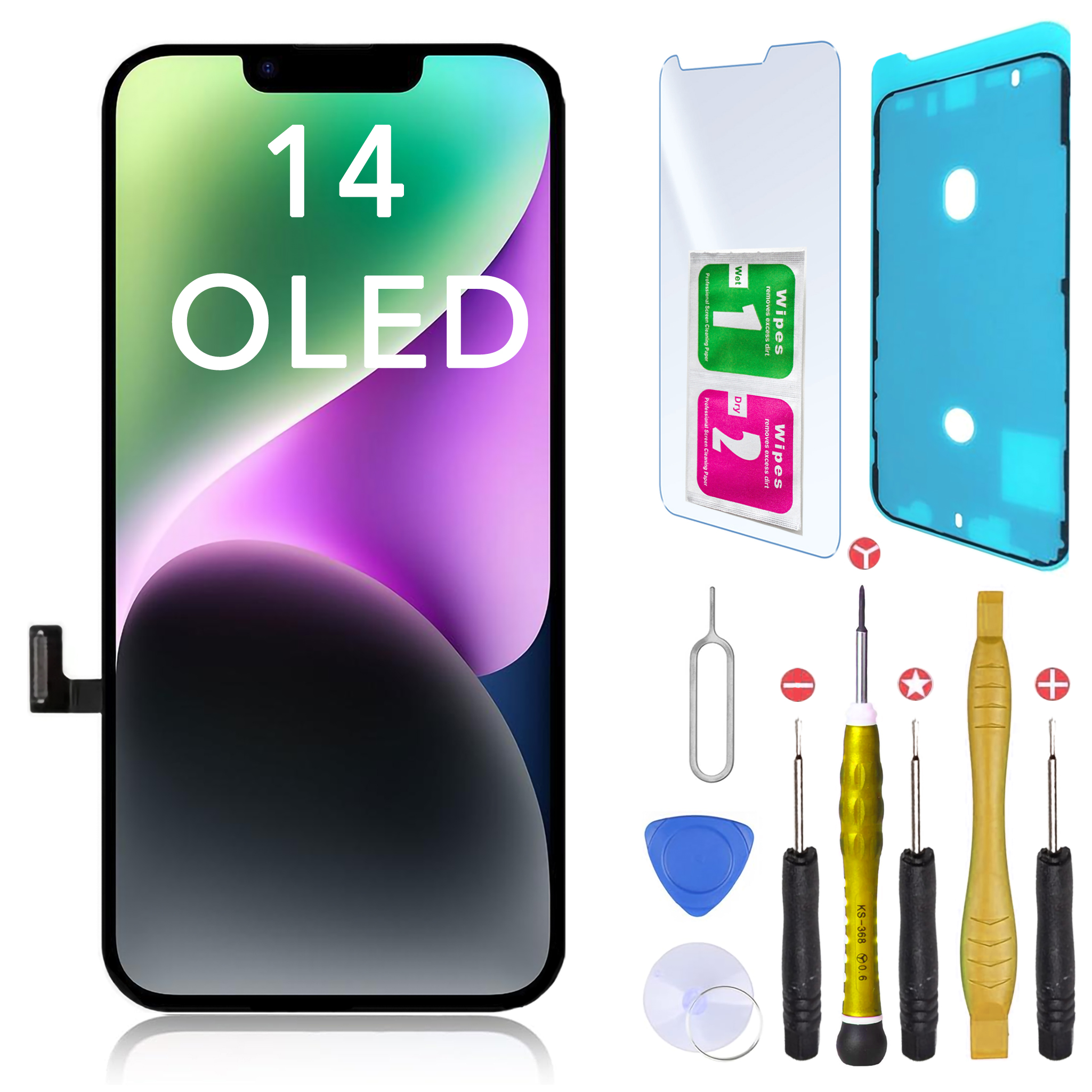 Ecran OLED/LCD Remplacement iPhone 6 6s 7 8 X XR XS 11 12 13 14 15 Pro Max Mini - Zdjęcie 47 z 67