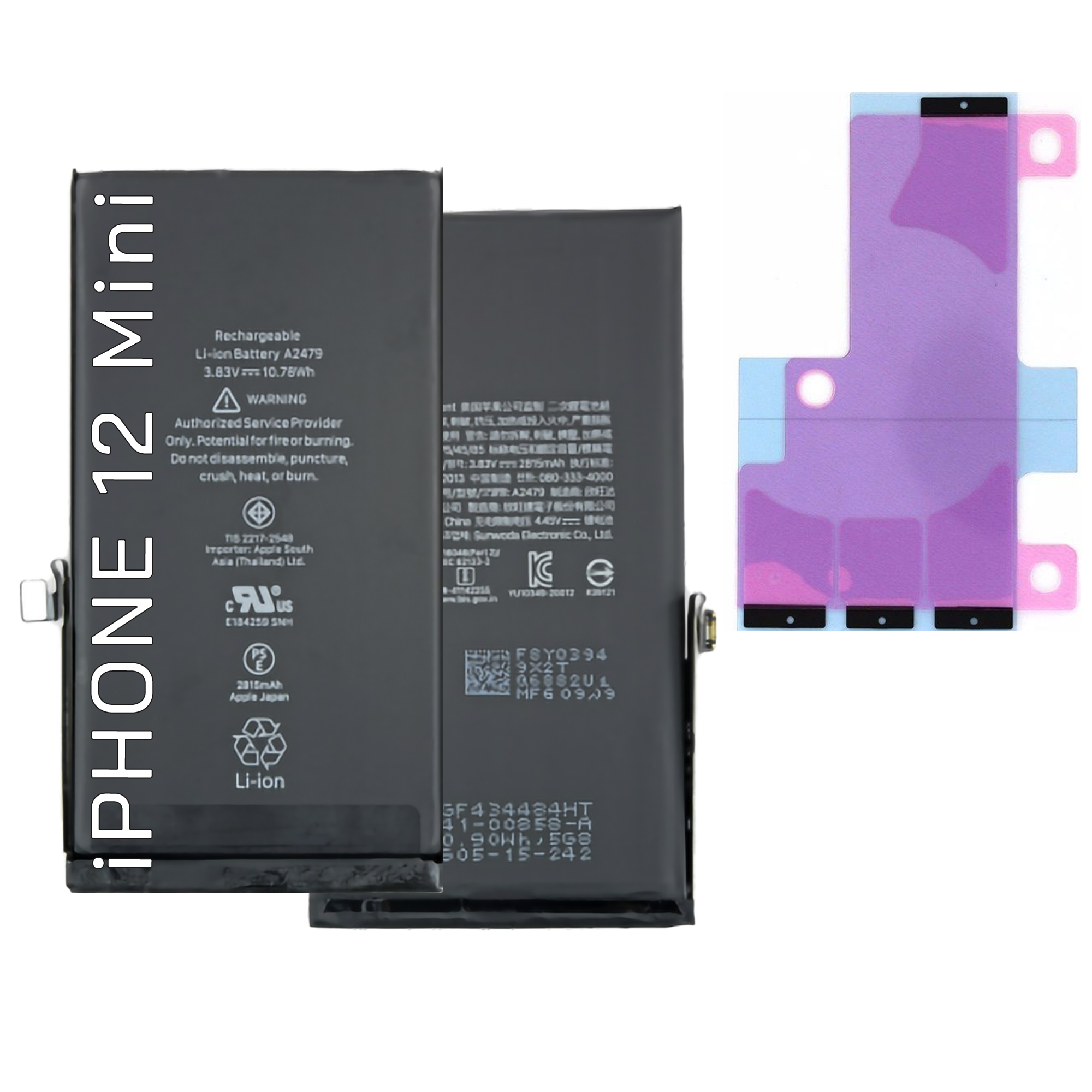 Batterie Remplacement iPhone 6 S 7 8 X XR XS 11 12 13 14 15 16 Plus Mini Pro Max - Photo 20/39
