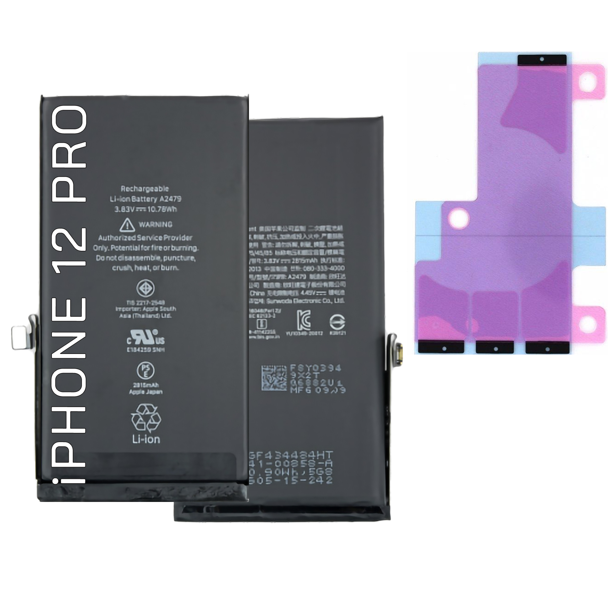 Batterie Remplacement iPhone 6 S 7 8 X XR XS 11 12 13 14 15 16 Plus Mini Pro Max - Photo 21/39