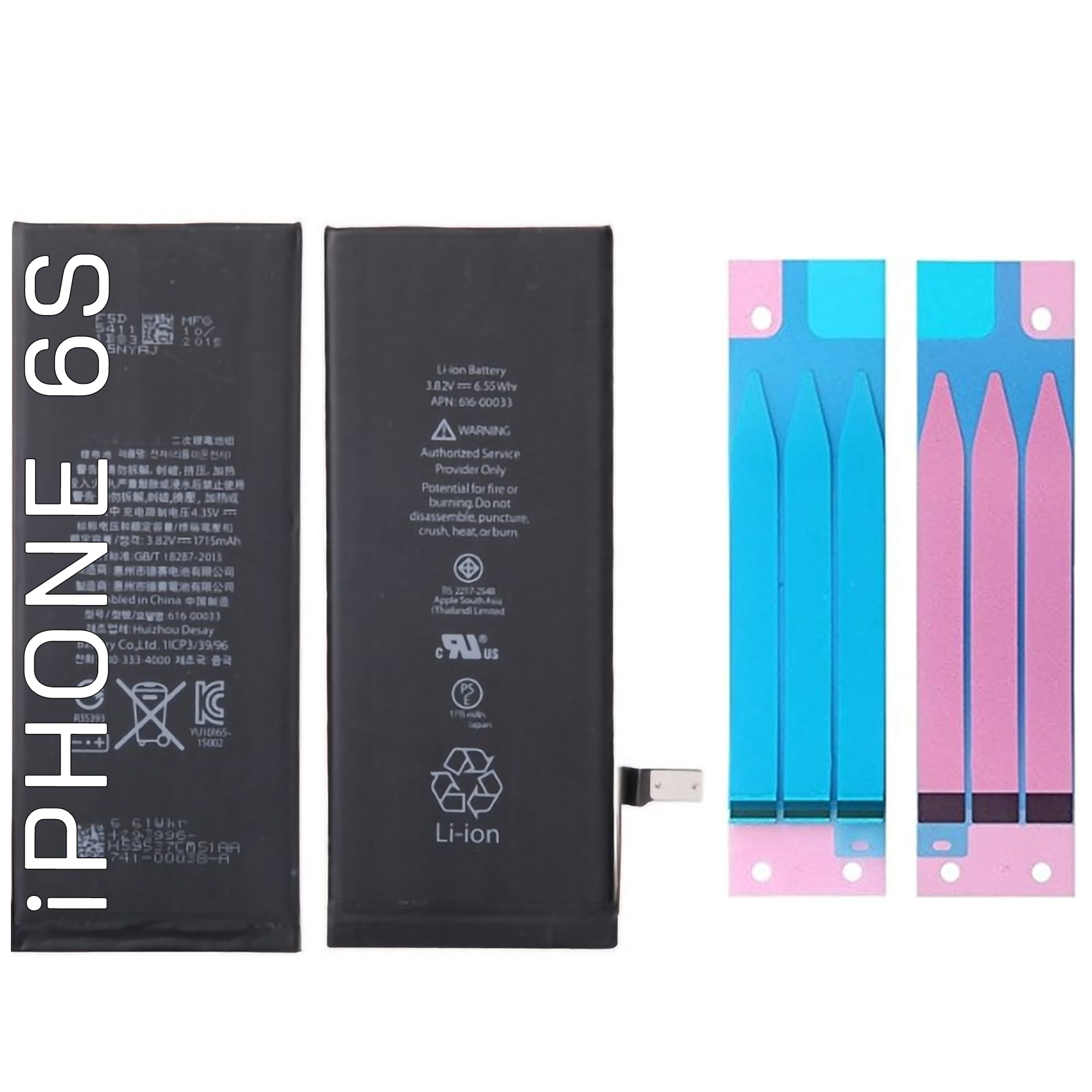 Batterie Remplacement iPhone 6 S 7 8 X XR XS 11 12 13 14 15 16 Plus Mini Pro Max - Photo 4/39