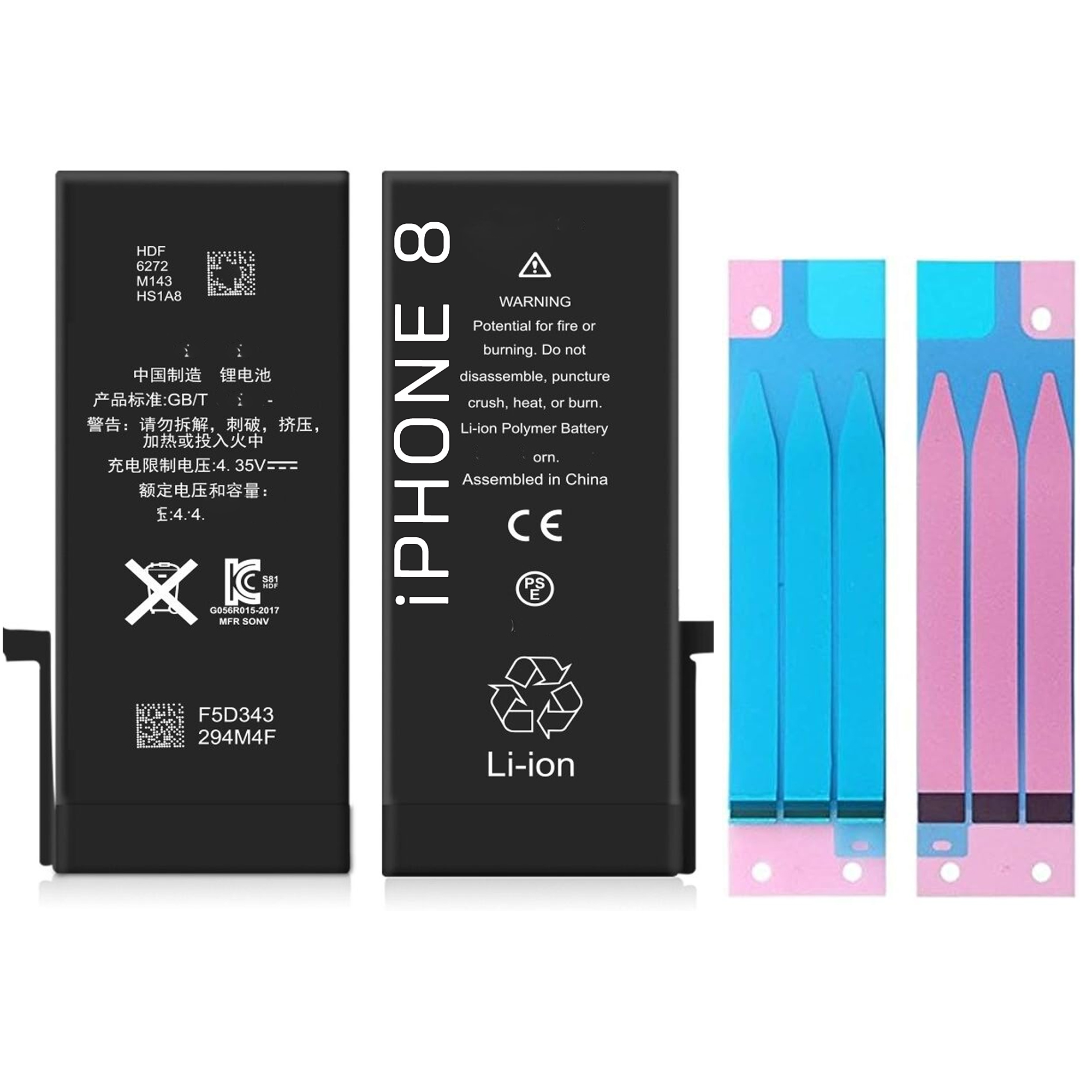 Batterie Remplacement iPhone 6 S 7 8 X XR XS 11 12 13 14 15 16 Plus Mini Pro Max - Photo 9/39