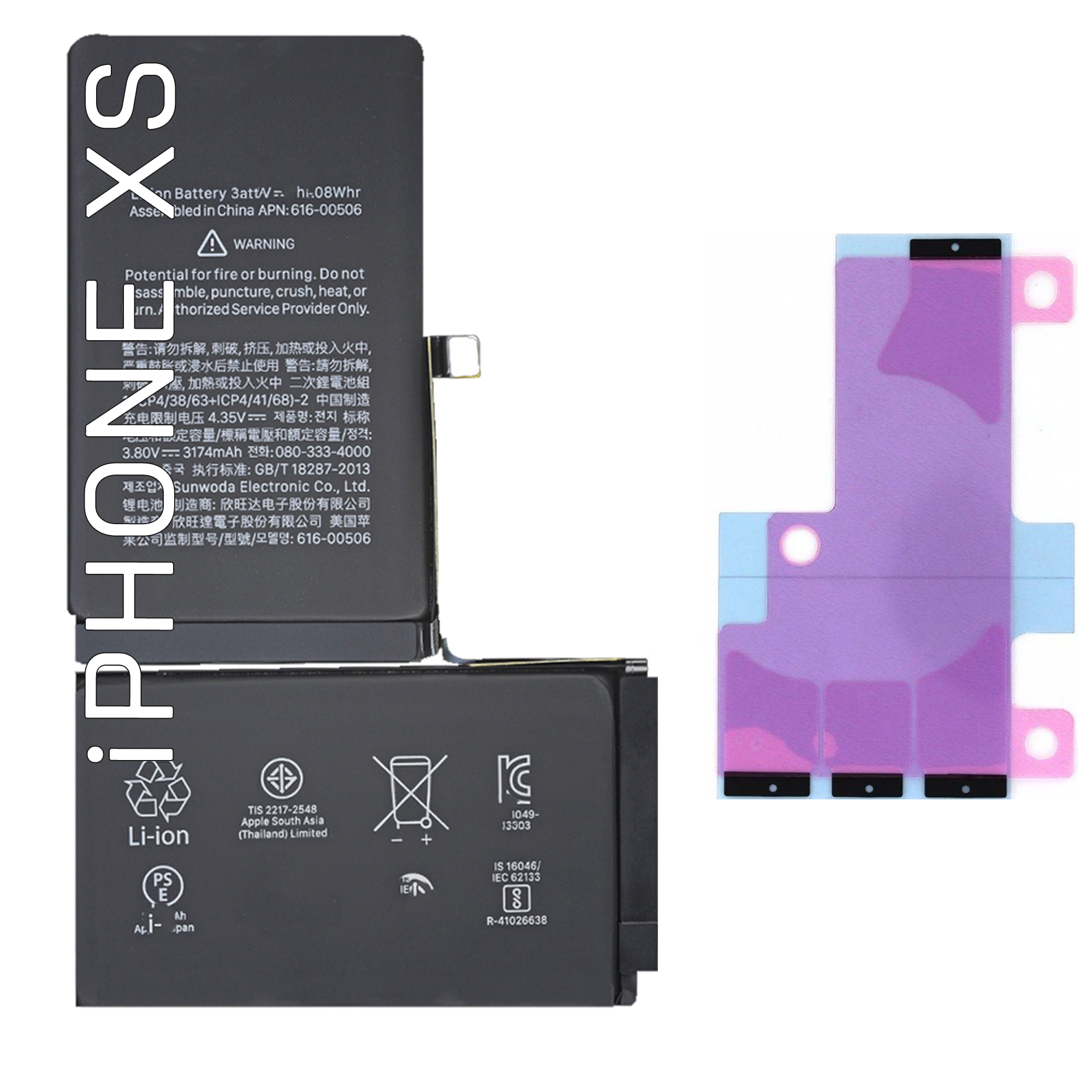 Batterie Remplacement iPhone 6 S 7 8 X XR XS 11 12 13 14 15 16 Plus Mini Pro Max - Photo 13/39