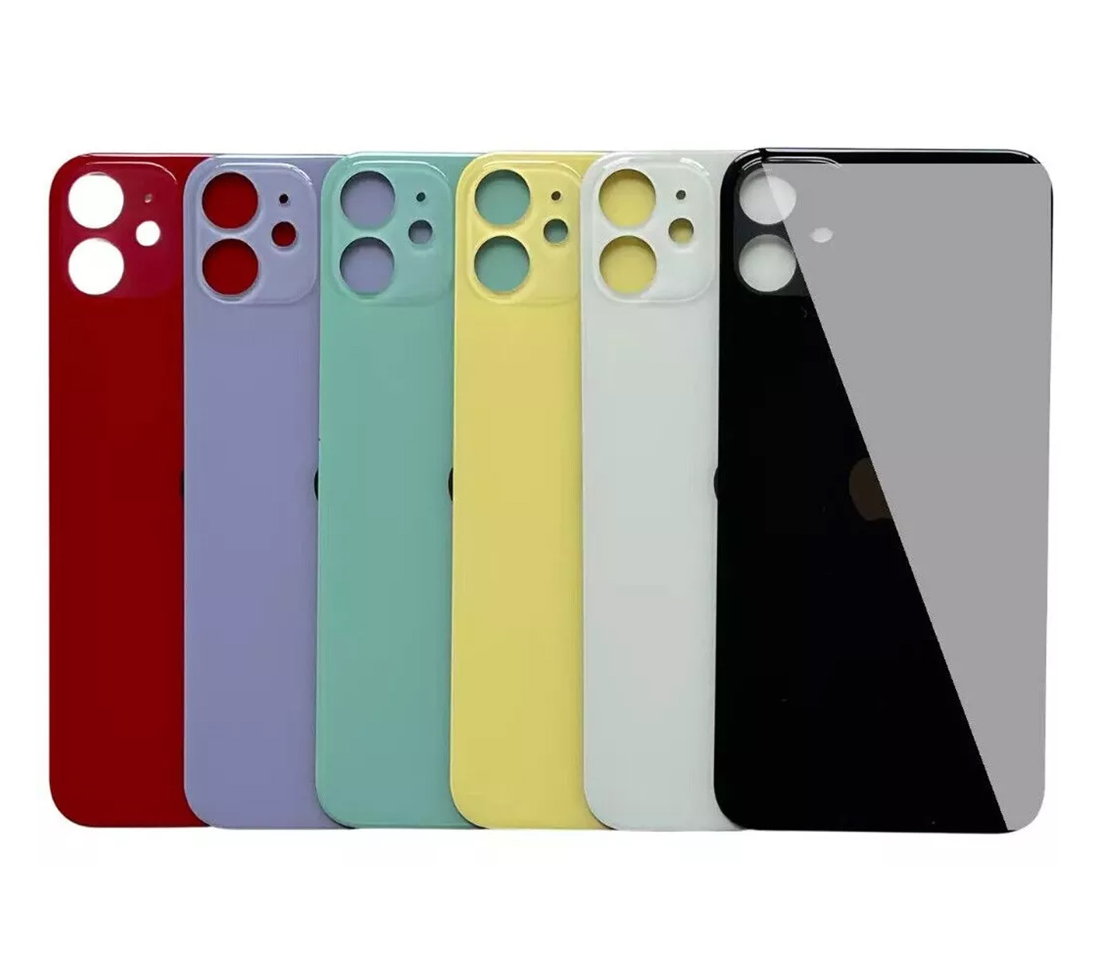 Vitre Arriere iPhone X XR XS 11 12 13 14 15 16 Pro Max Plus Mini Logo CE Adhesif - Picture 16 of 133