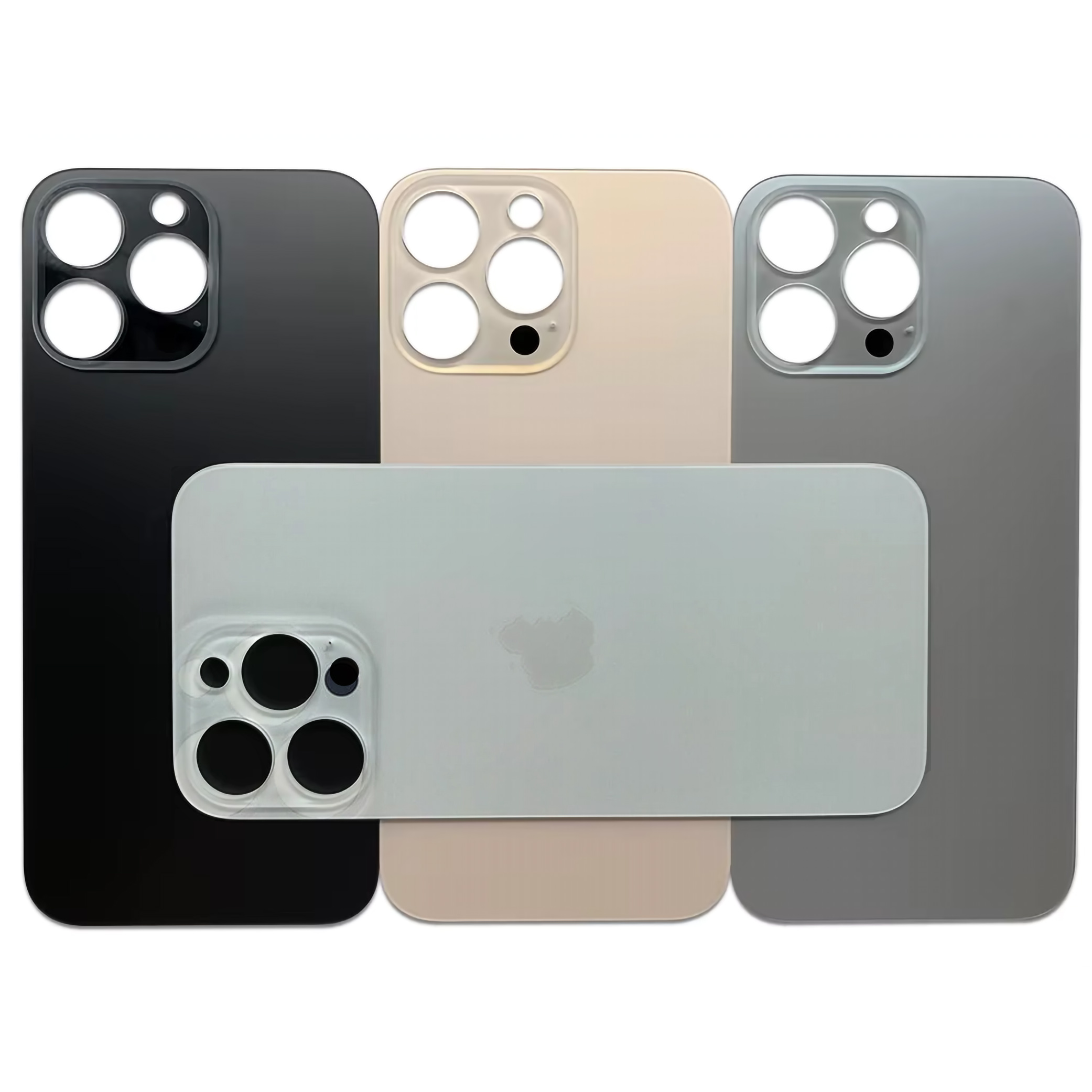 Vitre Arriere iPhone X XR XS 11 12 13 14 15 16 Pro Max Plus Mini Logo CE Adhesif - Picture 126 of 133