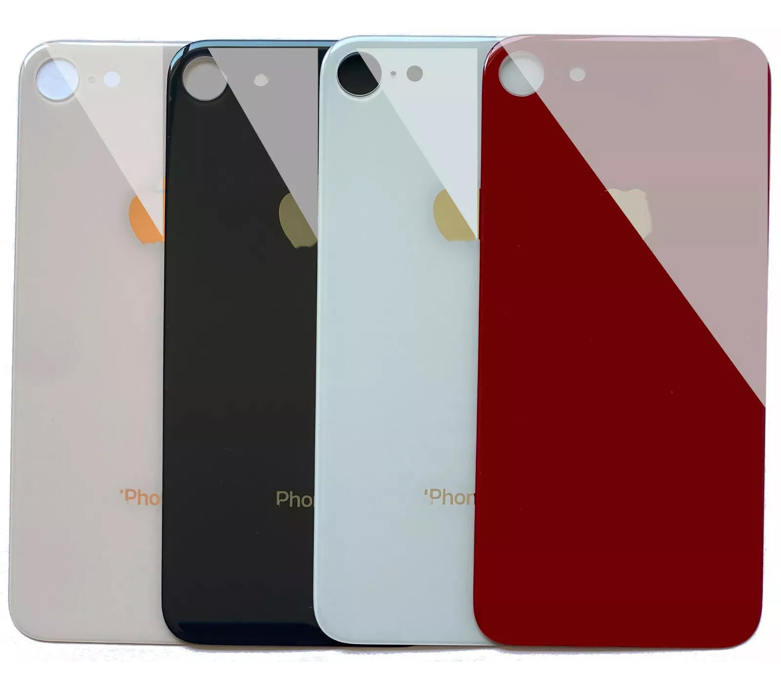 Vitre Arriere iPhone X XR XS 11 12 13 14 15 16 Pro Max Plus Mini Logo CE Adhesif - Picture 30 of 133