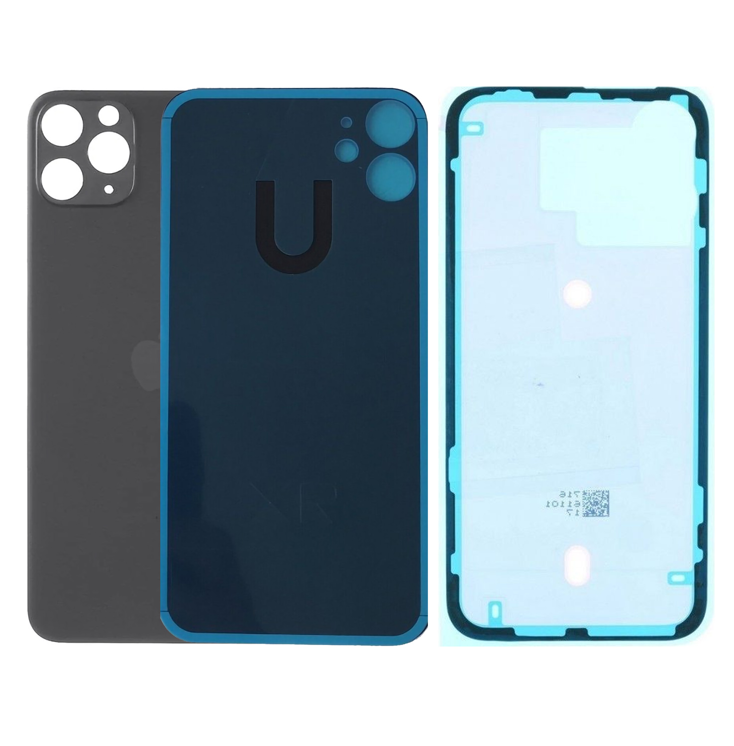 02 Vitre Arriere iPhone 11 Pro Gris Sideral Noir copy 2