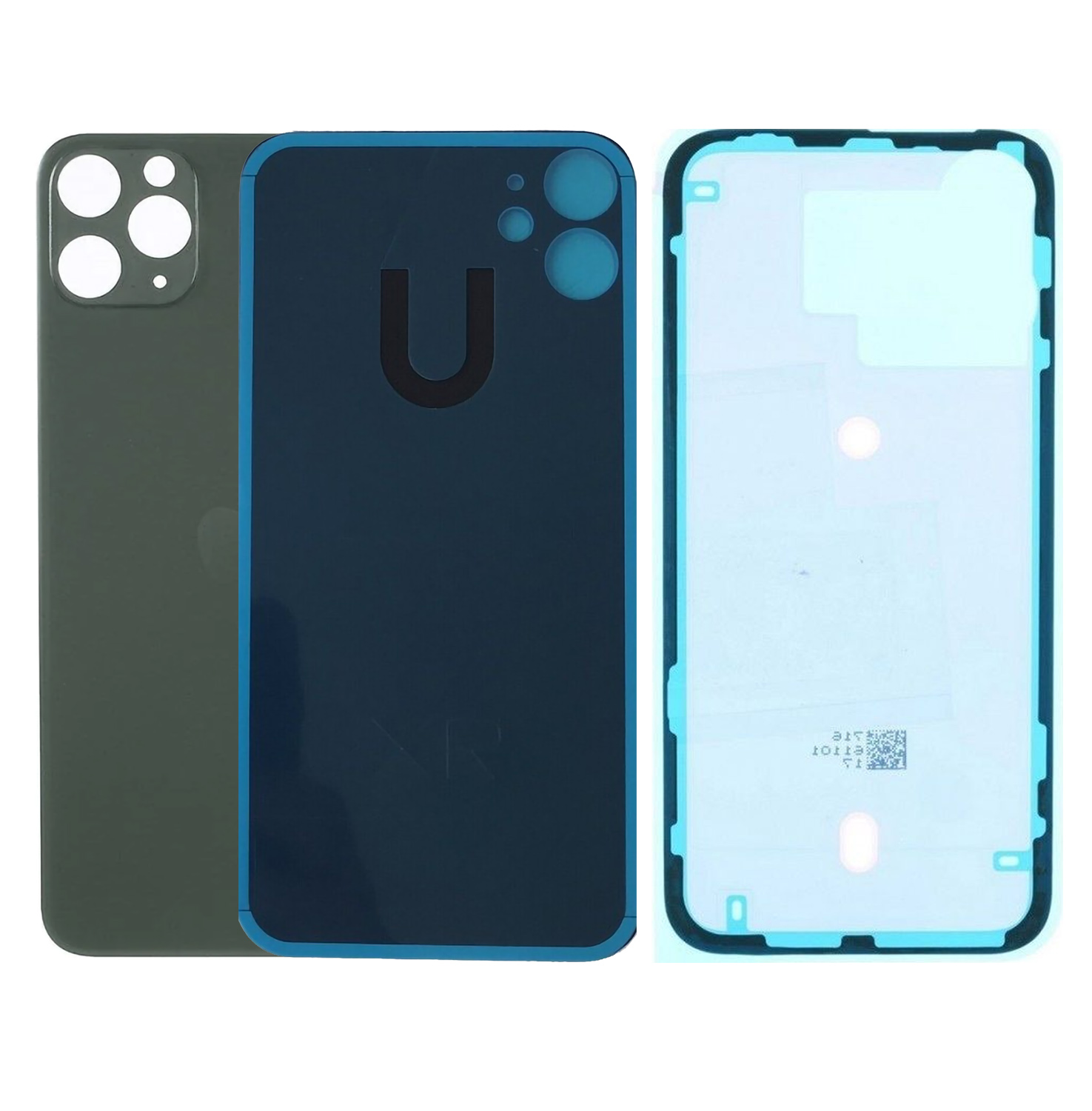 02 Vitre Arriere iPhone 11 Pro Vert green copy