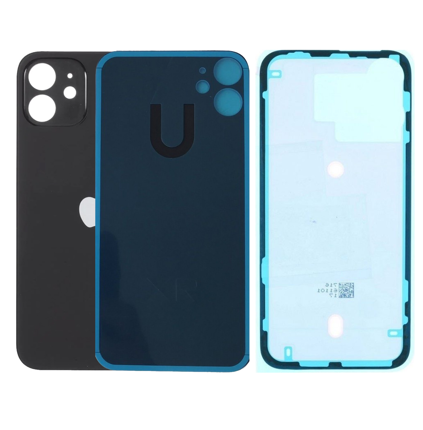 02 Vitre Arriere iPhone 12 Noir copy