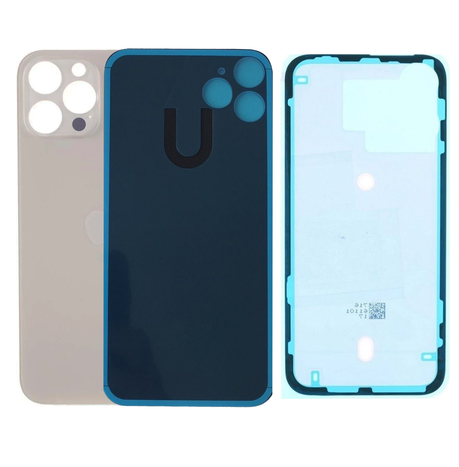 02 Vitre Arriere iPhone 12 Pro Gold copy