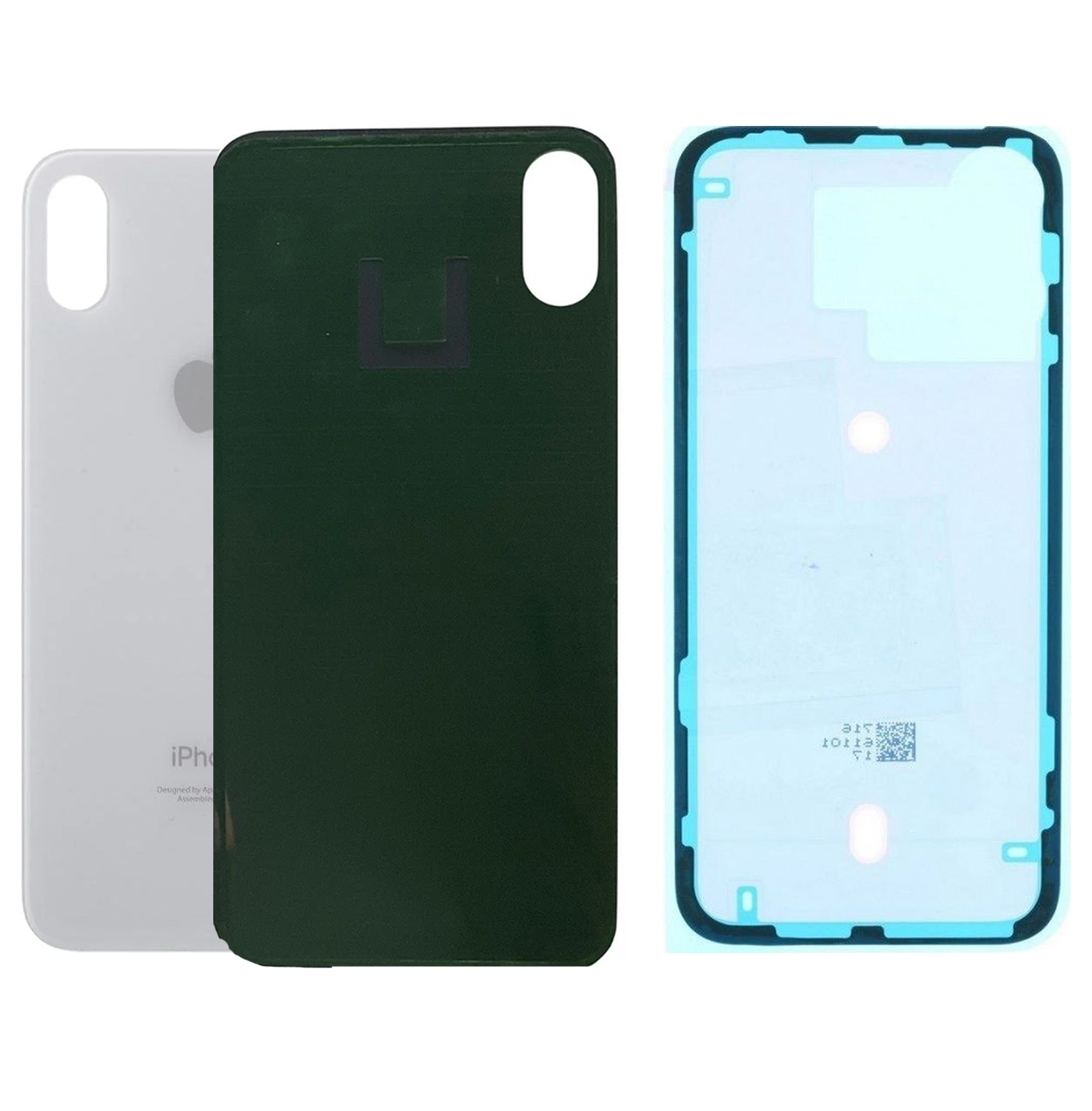 02 Vitre Arriere iPhone X Blanc copy