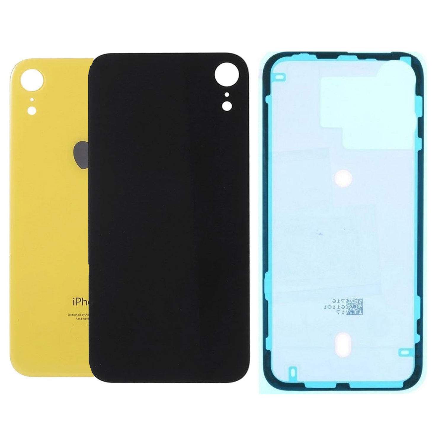 02 Vitre Arriere iPhone XR Jaune copy