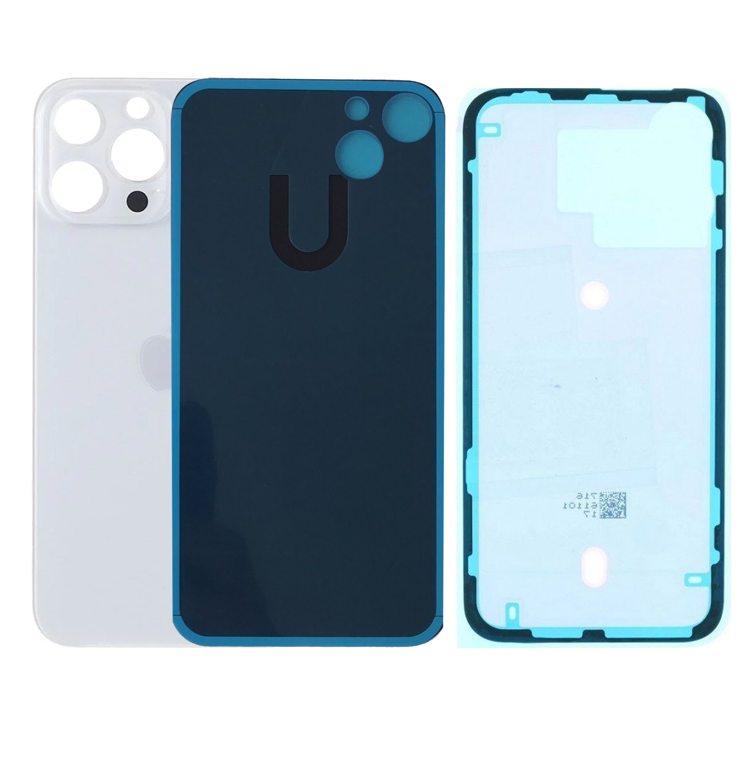 03 Vitre Arriere iPhone 13 Pro Blanc copy