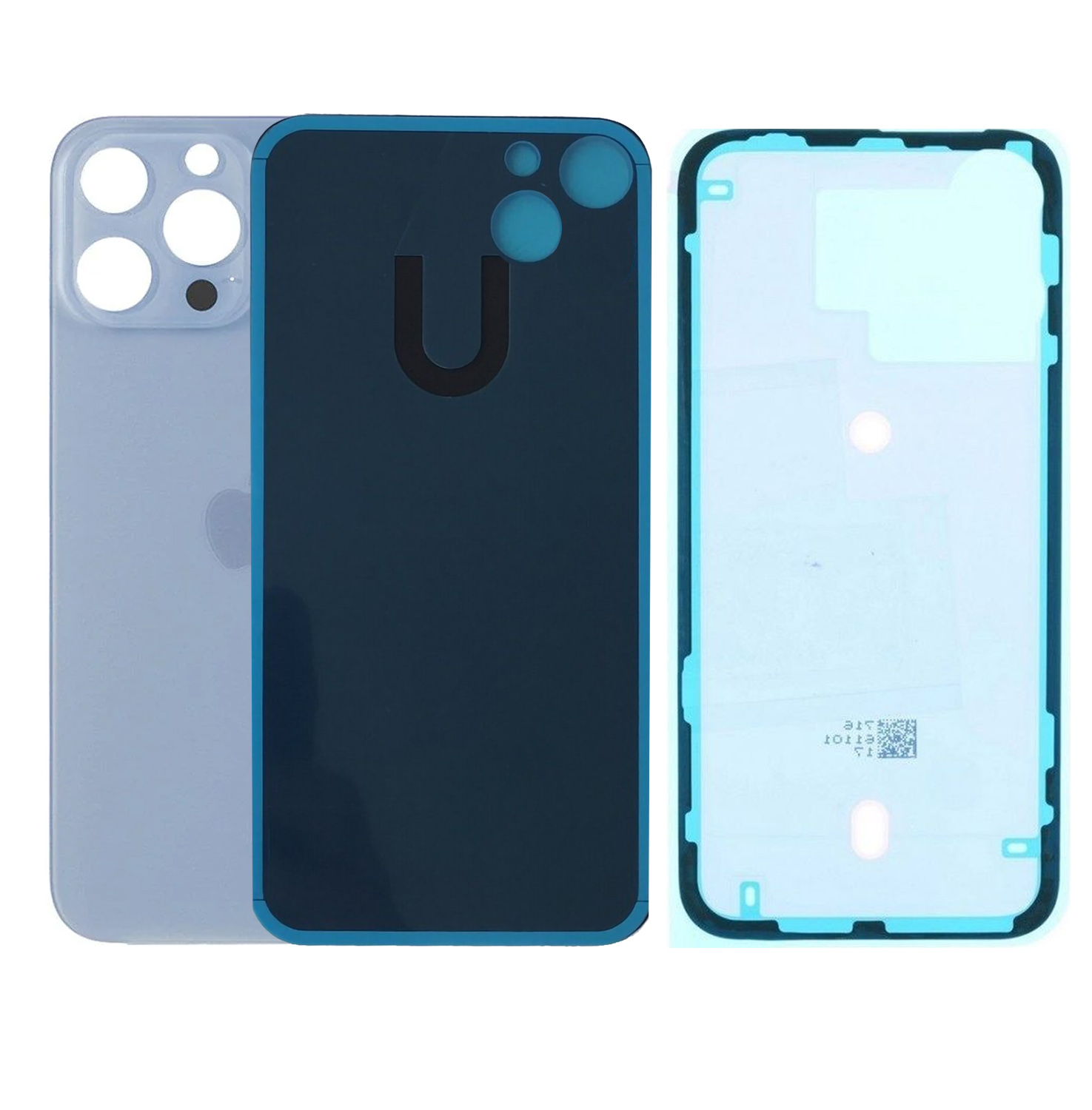 03 Vitre Arriere iPhone 13 Pro Bleu copy