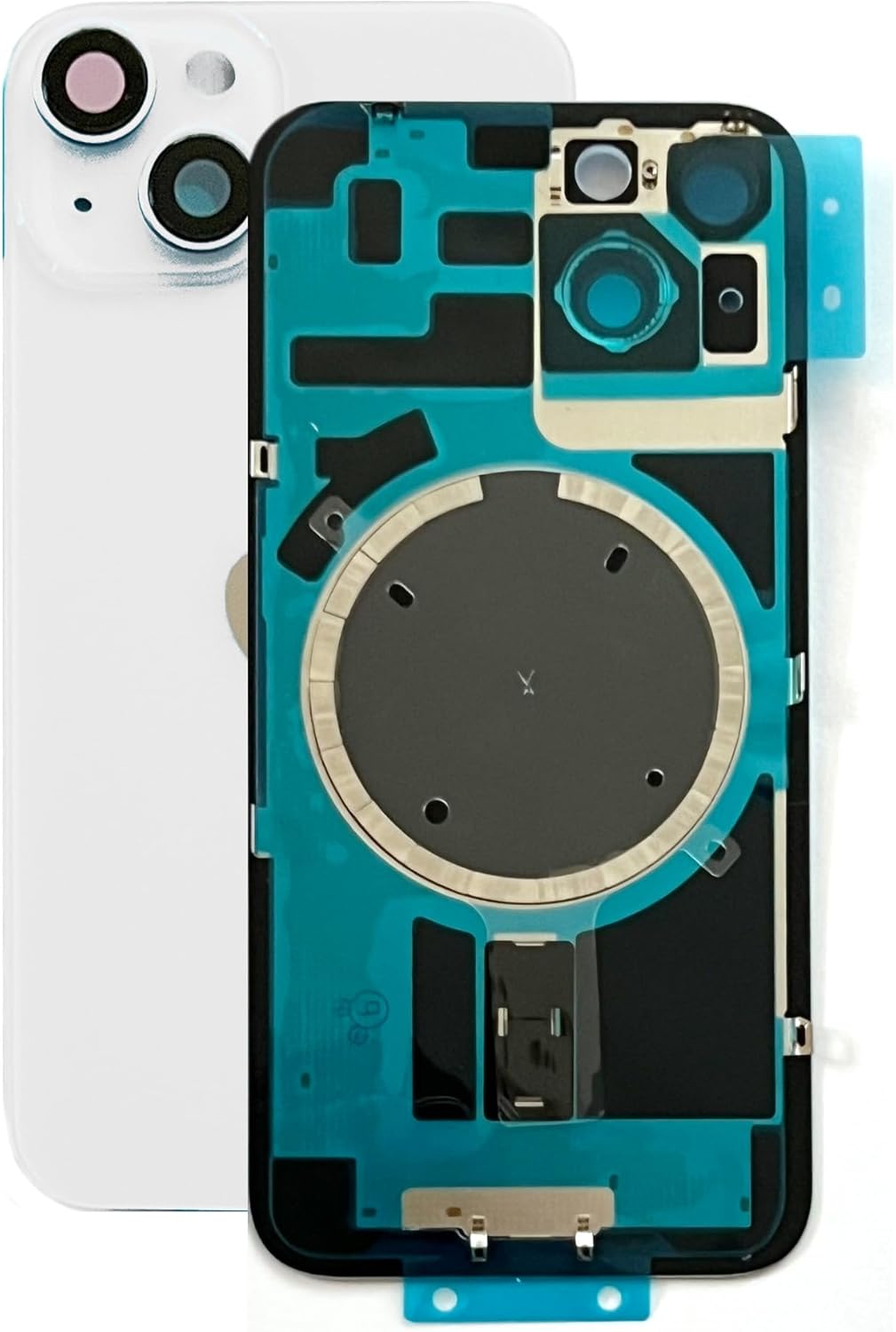 03 Vitre Arriere iPhone 14 Blanc cpt