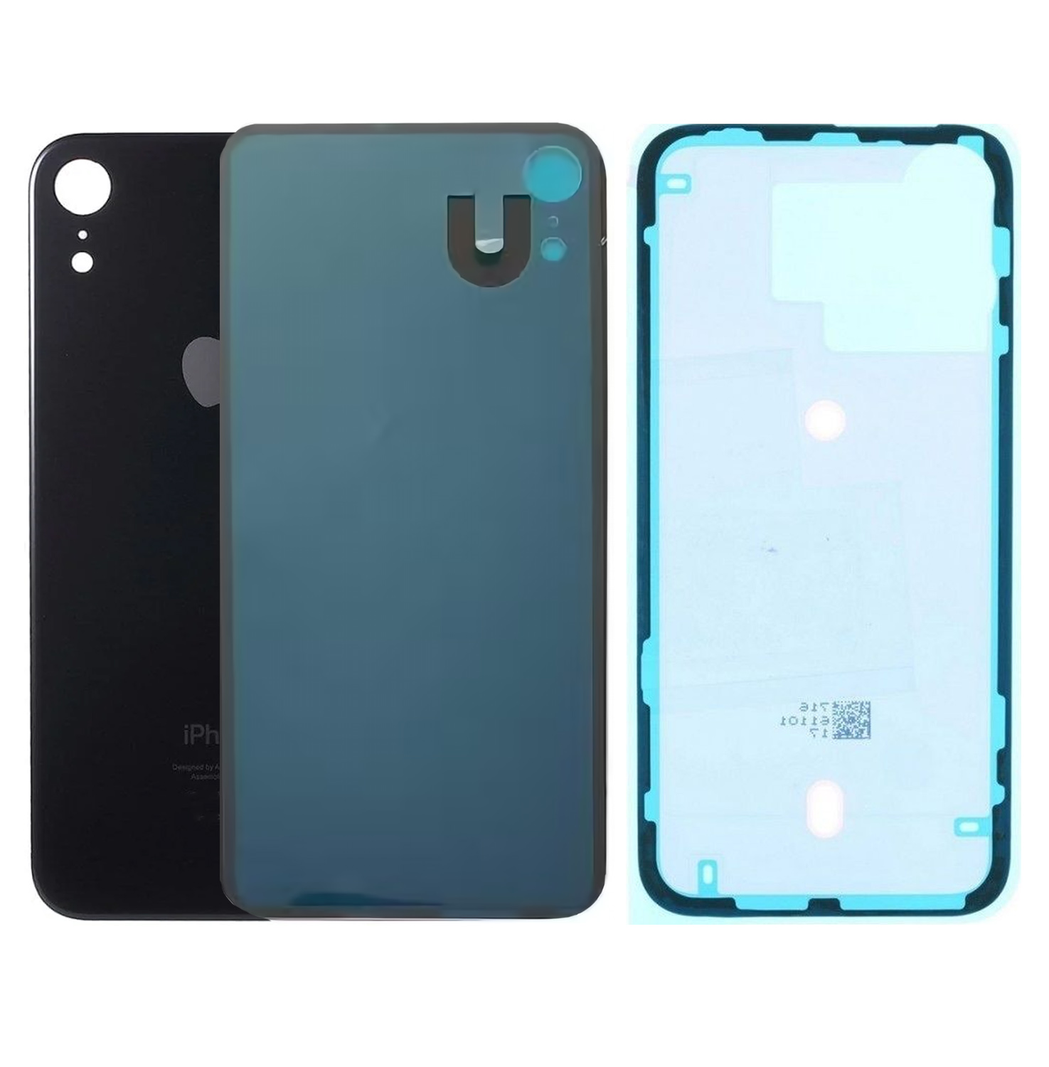 03 Vitre Arriere iPhone XR Noir copy