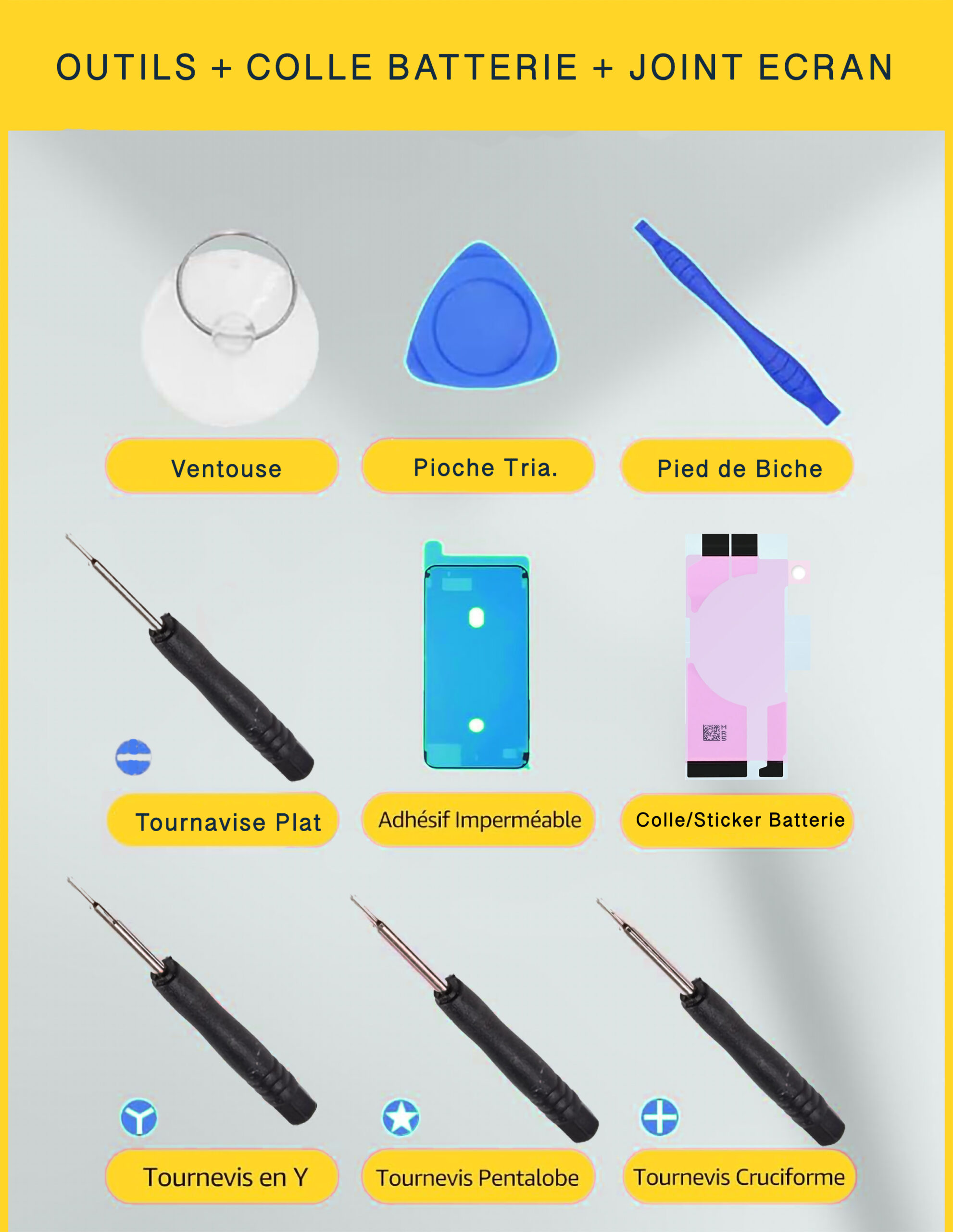 Items provided with Chassis cinqteq